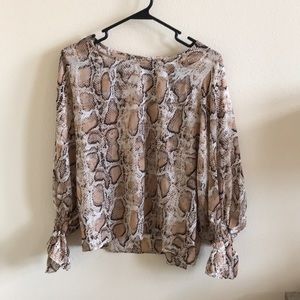 Snake skin shirt
